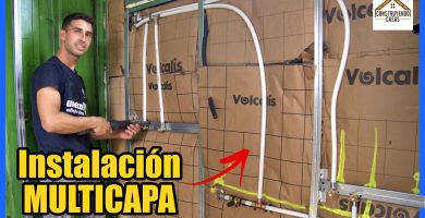 instalación de fontanería empotrada sin rozas