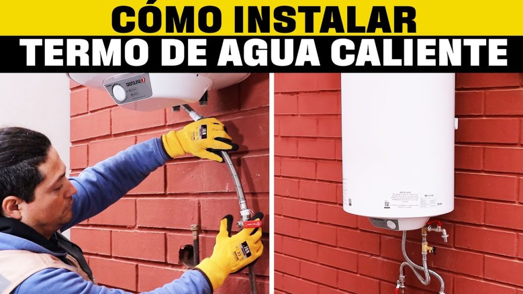 instalación de termo eléctrico doméstico