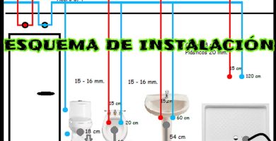 replanteo de tomas de agua en reformas de baño