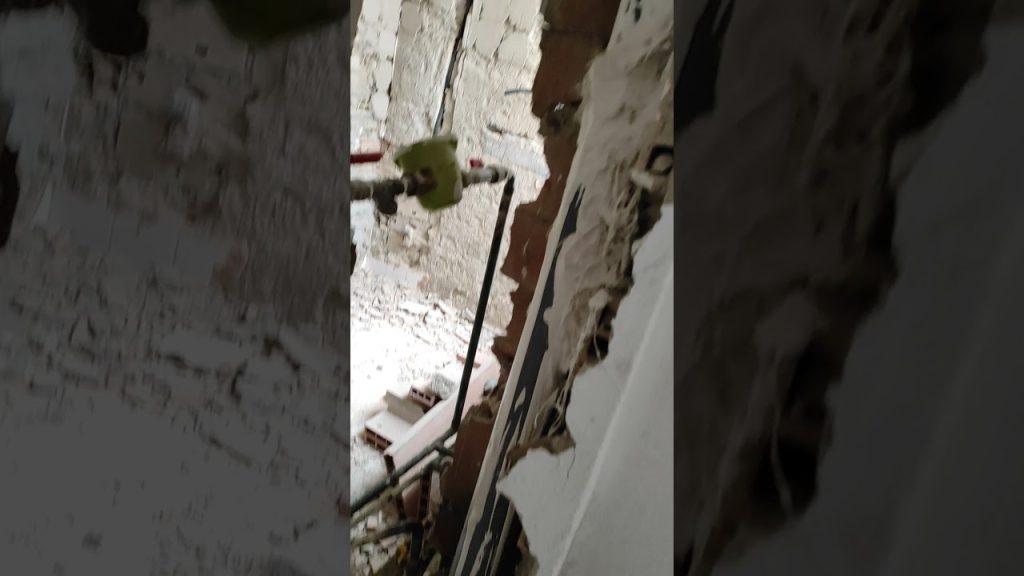 rotura de bajante con filtraciones