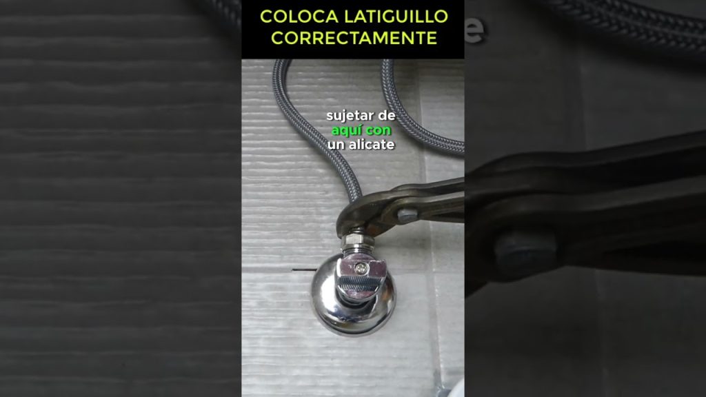 sustitución de latiguillos deteriorados